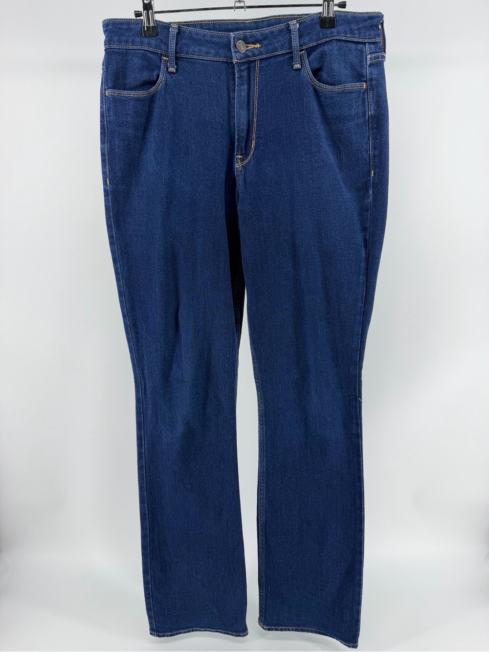 Old Navy Mid-Rise Wow Boot-Cut Jeans, Dark Wash, Women's 10 Tall